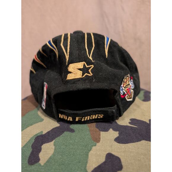 VTG Starter 1998/1999 Chicago Bulls Championship Strapback Hat - Picture 3 of 5